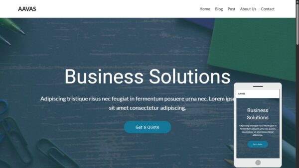 HTML5 Template no. 1