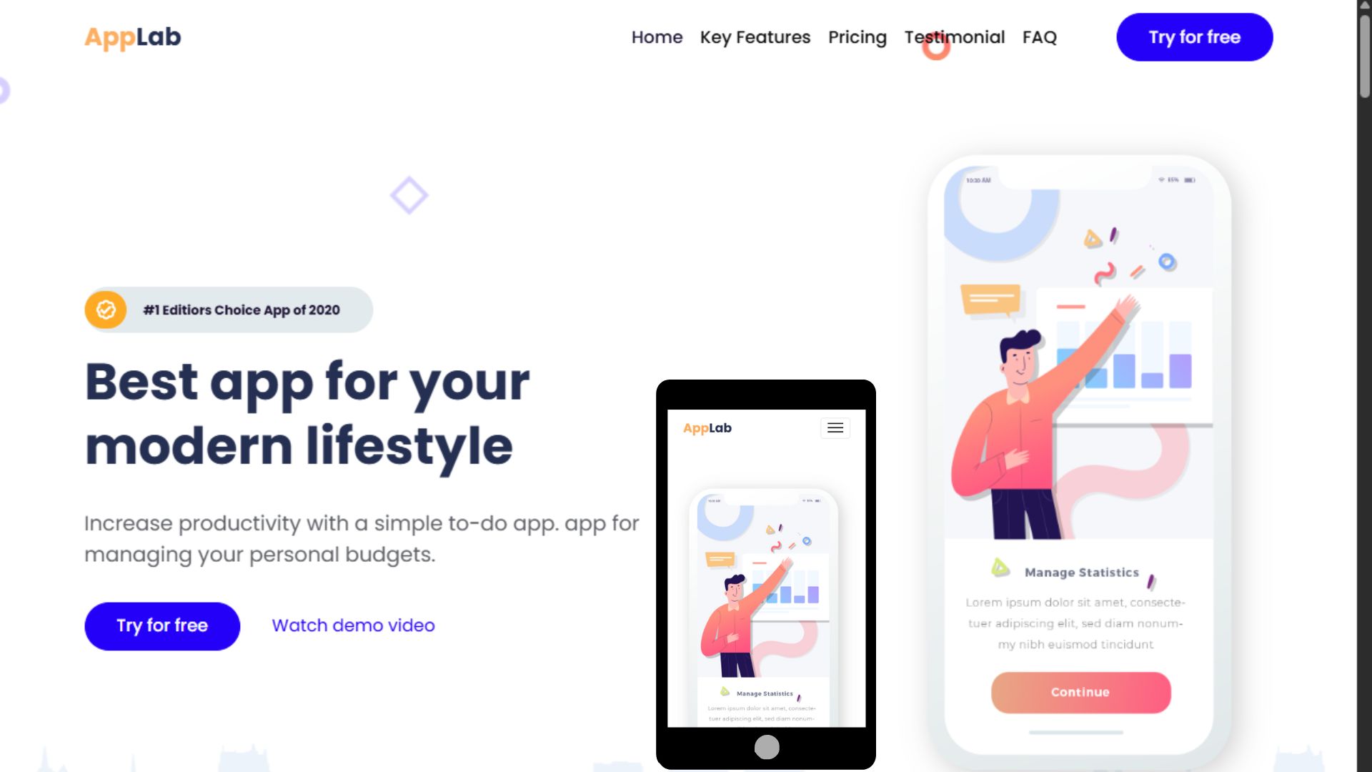 HTML5 Template no. 3